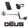 XP Deus with 9″ Coil, Wireless Backphones and Remote