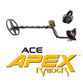 Garrett Ace Apex With Raider 8.5″X11″ Coil and Wireless Headphones
