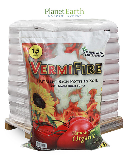  Vermicrop VermiFire Nutrient Rich Potting Soil (1.5 cubic foot bags) in Bulk (720760) UPC 10891155002257 (1)