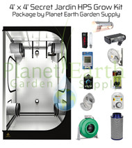 4' x 4' Secret Jardin DARKROOM 3.0 1000W HPS Grow Tent Kit Package #1 (SJ44HPSCT810C1)
