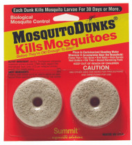 Summit Mosquito Dunks (2 per pack with 12 packs in a case) in Bulk (MSD10212) UPC 018506001025
