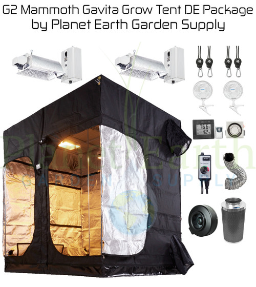 Mammoth Elite Gavita G2 Grow Tent 6/750 Watt DE Combo Package (MEGG2DE)