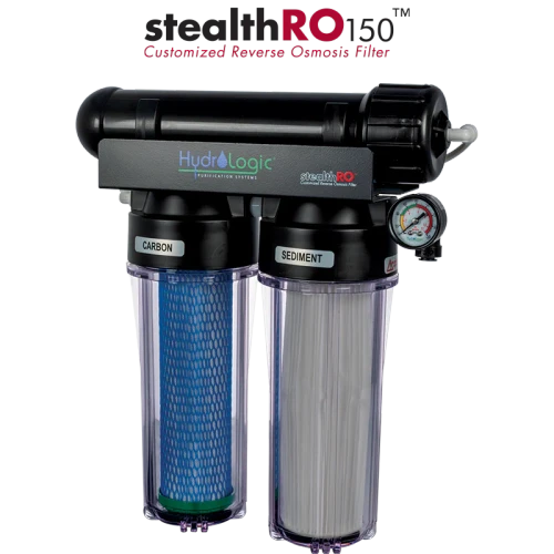 Hydro-Logic Stealth-RO150 with Upgraded KDF 85 Filter UPC 812111011277