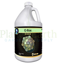Cutting Edge Solutions G-Rex (CES3310) 2.5 gallon liquid nutrient container front view, front label displayed