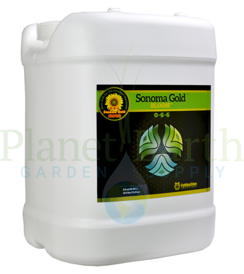 cutting edge solutions sonoma gold bloom ces3323 25 gallon liquid nutrient container front - Bloom Garden Supply cutting edge solutions sonoma gold bloom ces3323 25 gallon liquid nutrient container front - Bloom Garden Supply