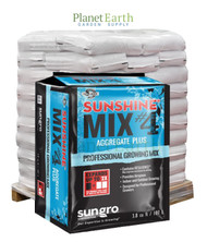 Sun Gro Sunshine #4 Mix with RESILIENCE (3.8 cubic foot Compressed Bales) in Bulk (SUN50438CFP) UPC 064277074447 (1)