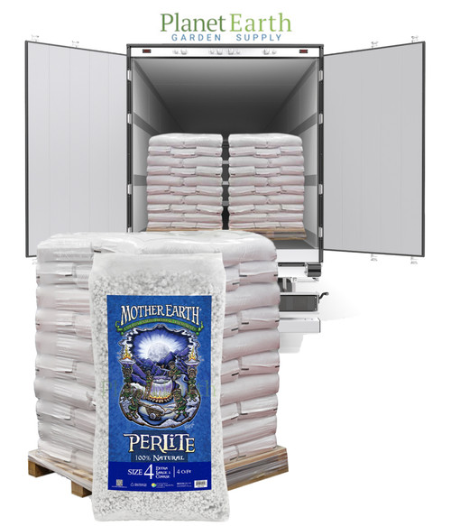 Mother Earth Perlite # 4 (4 cubic foot bags) Full Truckload (713315) UPC 20870883009520 (1)