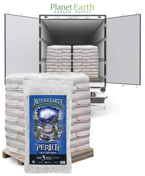 Mother Earth Perlite # 3 (4 cubic foot bags) Full Truckload (713310) UPC 20870883009513 (1)