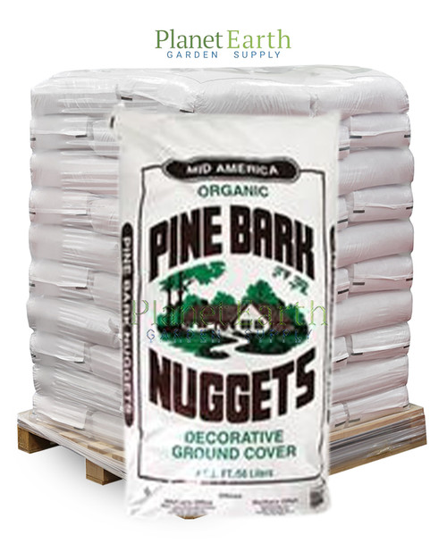 Ameriscape Northern Pine Bark Nuggets (2 cubic foot bags) in Bulk (AMS20003) UPC 664532200033