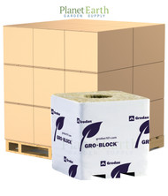 Grodan  4 Block (3 inches x 3 inches x 2.5 inches) no hole, shrink wrapped, on strip, case of 384 in Bulk (713008) UPC 774783495673 (1)
 