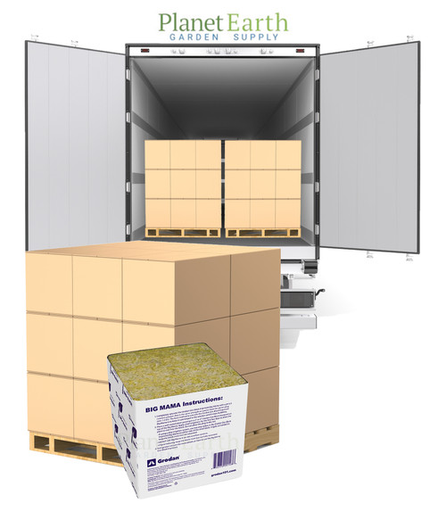 Grodan Delta Big Mama Block (8 inches x 8 inches x 8 inches blocks), Full Truckload