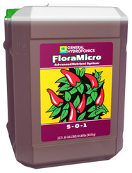 General Hydroponics Flora Micro (6 gallons) in Bulk (718135) UPC 793094014175