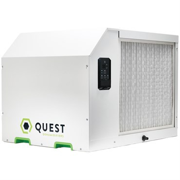 Quest 335 High Efficiency Overhead Dehumidifier with M-CoRR Technology, 345 Pints/Day, 277 VAC, 900 CFM, 21800 BTU, MERV 13 Filter  (4046210) UPC 810017961597 (1)