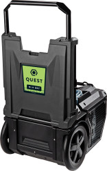 Quest Hi-E Dry 140 Portable Dehumidifier, 135 Pints/Day, 110-120 volts, 300 CFM, 8850 BTU, MERV 10 Filter (4045100-30) UPC  810017960422