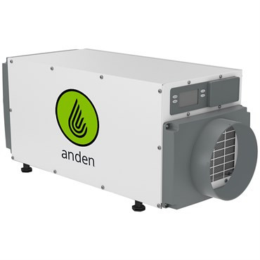 Anden A70 Commercial Grade Dehumidifier, 70 Pints/Day, 120 VAC, MERV 11 Filter (A70)
