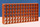 Grodan Gro-Smart Tray with 78-Cells, Terracotta (25 trays)