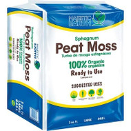 Majestic Earth Organic Peat Moss Moisture Control (3 cubic foot bales) in Bulk