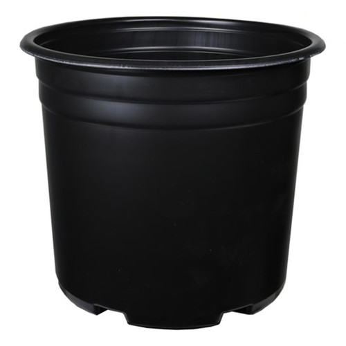 The HC Companies Thermoformed Black Plastic Round Pots (3 gallons) in Bulk