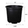 The HC Companies Thermoformed Black Plastic Round Pots (3 gallons) in Bulk