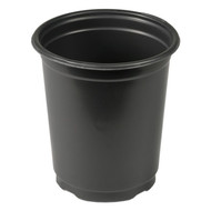 Round Black Plastic Pots (1 Quart) by the Case