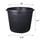 The HC Companies Thermoformed Black Plastic Round Pots (7 gallons) in Bulk (2)