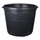 The HC Companies Thermoformed Black Plastic Round Pots (10 gallons) in Bulk