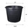 The HC Companies Thermoformed Black Plastic Round Pots (15 gallons) in Bulk (2)
