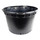 The HC Companies Thermoformed Black Plastic Round Blow Molded Pots (45 gallons) in Bulk