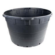 The HC Companies Thermoformed Black Plastic Round Blow Molded Pots (65 gallons) in Bulk