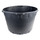 The HC Companies Thermoformed Black Plastic Round Blow Molded Pots (65 gallons) in Bulk