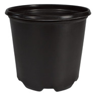 Black Plastic Thermo Pot (1 Gallon) in Bulk