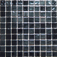 Black Iridescent Titanium glass tile 780