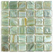 Hakatai Calliope Waterlily 0.625 x 0.625 Glass Mosaic Tile 