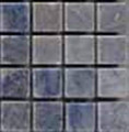 Azul Macauba polished mosaic 5/8 x 5/8