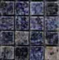 Blue Bahia polished mosaic 5/8 x 5/8