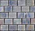 Azul Macauba polished mosaic mini brick