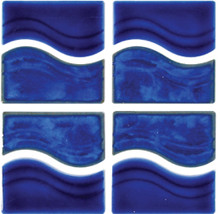 Lake blue 6x6 mosaic