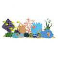 Coral Reef mosaic pool inlay Large