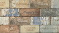 Porcelain Tile Havana Brick Series. Cuba Deco Mix 4x8 