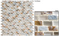 Nova Glass Tile Mosaic. Series Americana, 	Coupe De Ville
