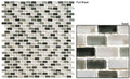 Nova Glass Tile Mosaic. Series Americana, 	Malt Shop