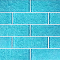 Glass Tile Mosaic Pool tile. Moonscape Turquoise