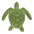 Loggerhead Turtle 6" Green