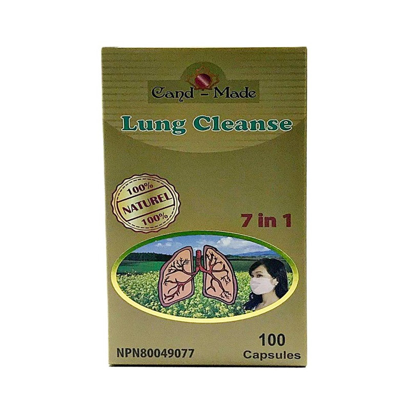 Cand-Made 7in1 Lung Cleanse 100Capsules(加拿大Cand-Made 7合1 清肺