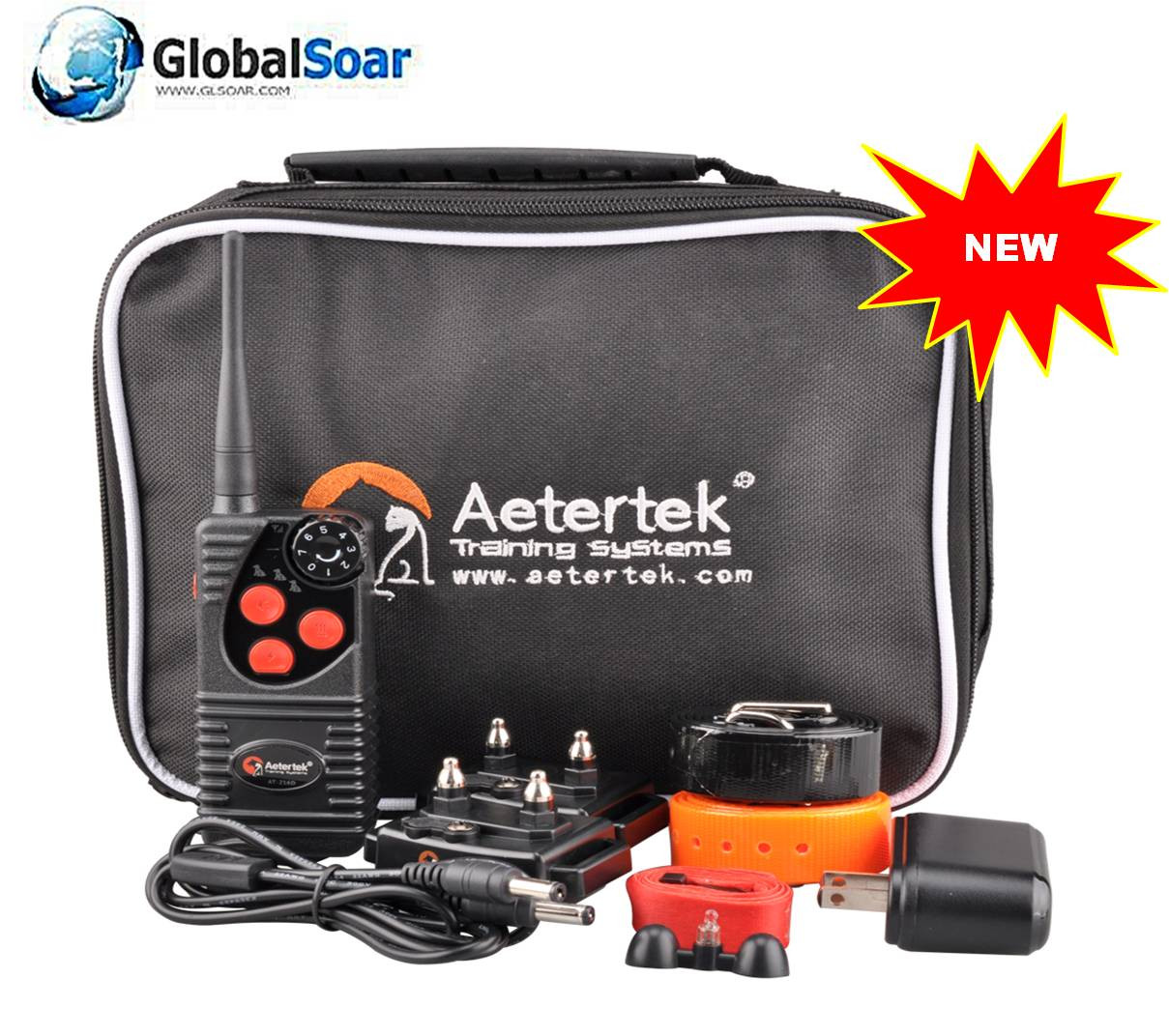 Aetertek 218c shock control pet cheap dog training collar