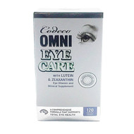 Codeco OMNI Eye Care Lutein & Zeaxanthin with Eye Vitamin&Mineral  120 Vegetable Capsules(加拿大 Codeco 叶黄素&玉米黃素眼神(含護眼多維及礦物質) 120粒入)