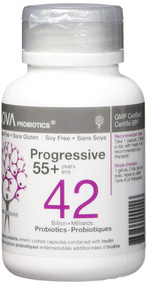 NOVA PROBIOTICS Multi-Strain Progressive 55+  42 Billion Probiotics per Capsule-60 Vcaps(加拿大 NOVA PROBIOTICS 多菌株-55岁以上中老年人420亿益生菌-60粒入)