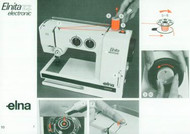 Elna Elnita ZZ Sewing machine instruction manual