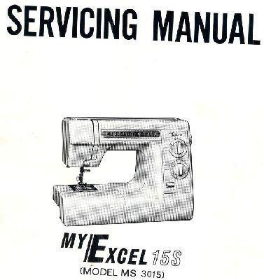 New Home My Excel 15S (Model 3015) PDF Service Manual