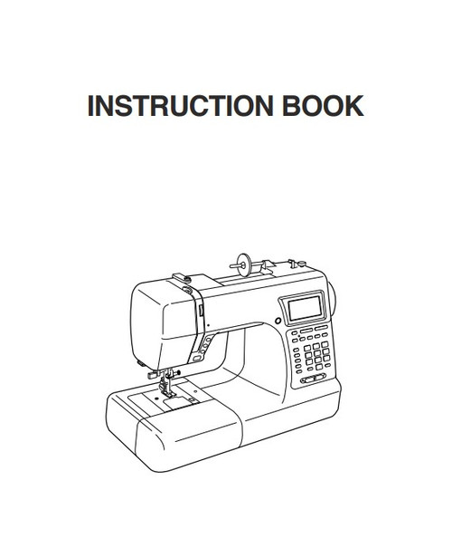 Janome - New Home MC5200 Sewing Machine Instruction Manual